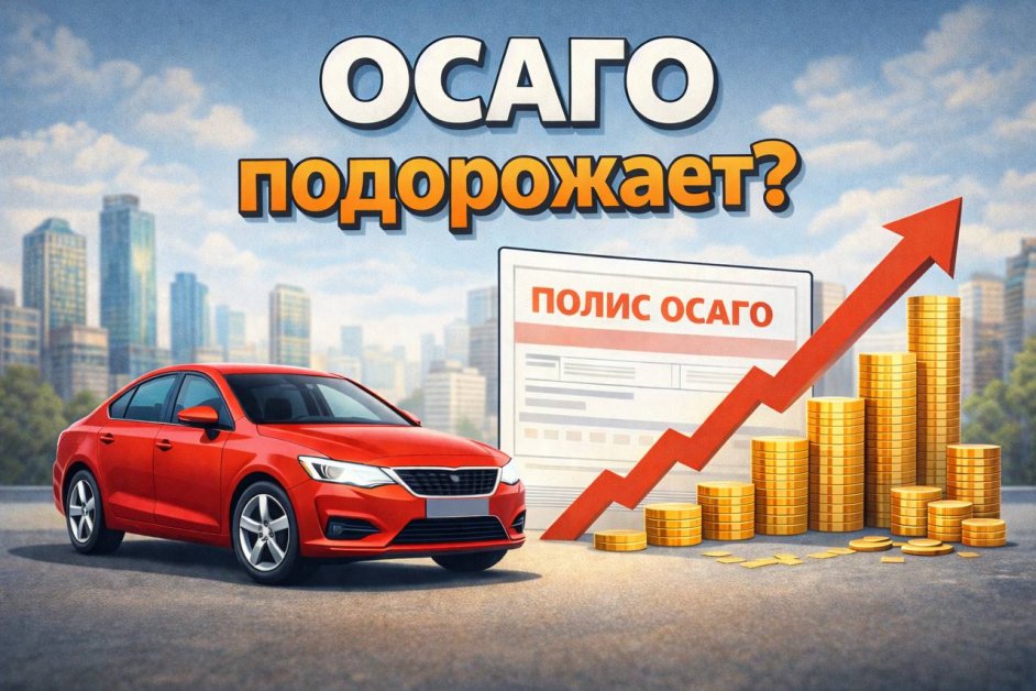Крупные страховщики изменили базовые тарифы по ОСАГО с 20 января